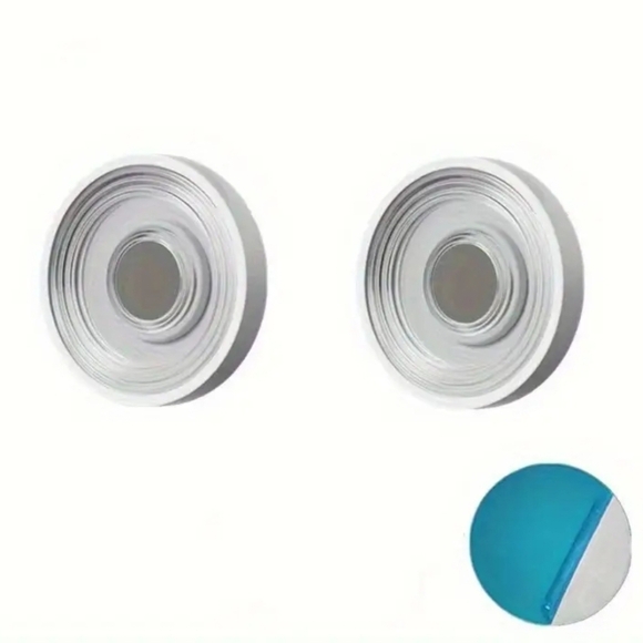 2 Pcs. magnetic self-adhesive hooks for wall mounting, NIP - Picture 4 of 7